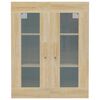 vidaXL Armoire murale suspendue Chêne sonoma 69,5x34x90 cm
