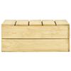 vidaXL Salon de jardin 4 pcs Bois de pin impr&eacute;gn&eacute;