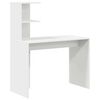 vidaXL Bureau 2 pcs Blanc