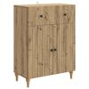 vidaXL Buffet Ch&ecirc;ne artisanal 66 x 34,5 x 90 cm Bois d'ing&eacute;nierie