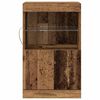 vidaXL Buffet LED Bois ancien 41 x 37 x 67 cm Bois d'ing&eacute;nierie