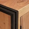 vidaXL Meuble sous &eacute;vier Marron 71 x 33 x 58 cm Bois d'Acacia Massif