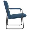 vidaXL Chaise longue Bleu 55x64x80 cm Tissu