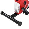 vidaXL Vélo d'appartement avec résistance à courroie Rouge