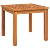 vidaXL Table basse 40x40x36 cm bois d'acacia massif