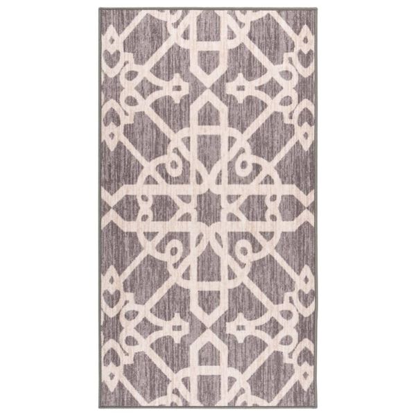 vidaXL Tapis de couloir Marron 80x200 cm