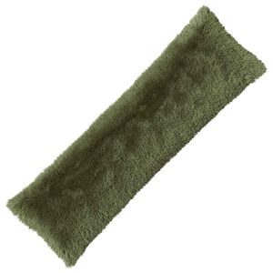 vidaXL Housse de coussin HEERLEN Vert 40 x 145 cm Fleece PV