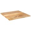 vidaXL Dessus de table 80x80x3,8 cm carré bois massif manguier
