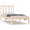vidaXL Cadre de lit sans matelas bois massif de pin 100x200 cm