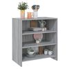 vidaXL Buffet Sonoma gris 70x40,5x75 cm Bois d'ingénierie