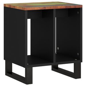vidaXL Table d'appoint 40x31x46cm Bois de r&eacute;cup&eacute;ration et d'ing&eacute;nierie
