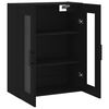 vidaXL Armoire murale noir 69,5x34x90 cm