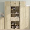 vidaXL Armoire de rangement ch&ecirc;ne sonoma 70x42,5x225 cm