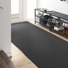 vidaXL Tapis d'entr&eacute;e Anthracite et noir 120 x 250 cm Polyamide et PVC