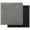 vidaXL Dalles de tapis de sol 20 pcs 5 m² 50x50 cm Gris