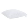 vidaXL Oreiller avec oreiller 2 pcs Blanc 50 x 50 cm Coton