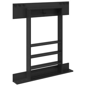 vidaXL Support de queue de billard Bois d'ing&eacute;nierie 93 x 12 x 103 cm