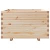 vidaXL Jardini&egrave;re 80x80x49,5 cm bois de pin massif