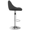 vidaXL Tabouret de bar Noir Velours