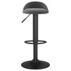 vidaXL Tabouret de bar Gris foncé Velours
