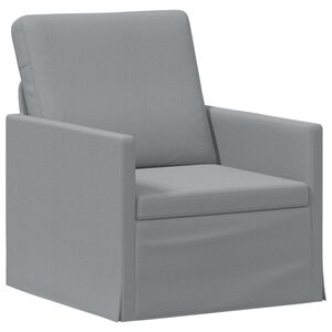 vidaXL Canap&eacute; simple Gris clair 70 x 81 x 82 cm Tissu
