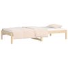 vidaXL Lit de jour sans matelas 80x200 cm bois de pin massif