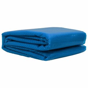 vidaXL Couverture de piscine haute qualit&eacute; Bleu 381 cm PE