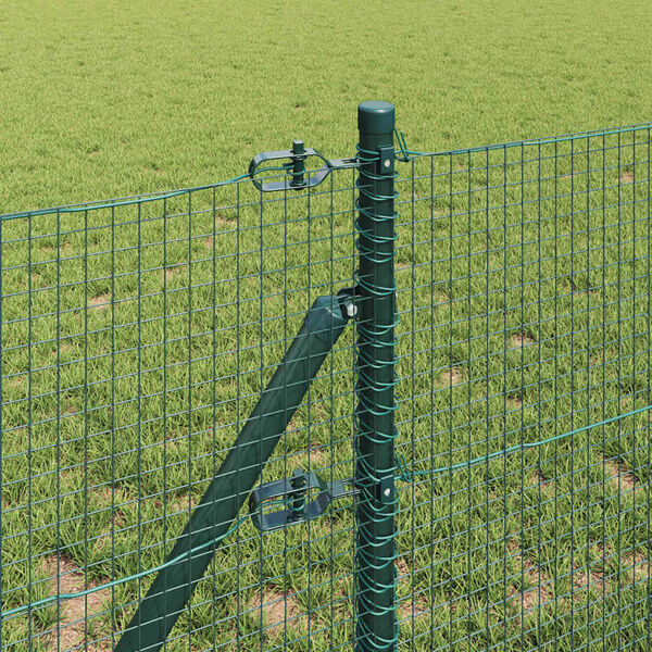 vidaXL Poteau de cl&ocirc;ture. Vert 50 x 0,6 m (maille 19 x 19 mm)