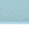 vidaXL Tapis de lit Shaggy Poils longs 3 pcs Turquoise