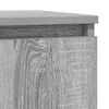 vidaXL Buffet avec tiroir sonoma gris 71x35x65 cm bois d'ing&eacute;nierie