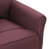 vidaXL Fauteuil inclinable &eacute;lectrique Violet Tissu