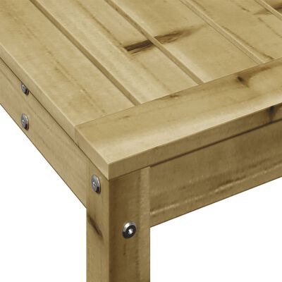 vidaXL Table de rempotage avec étagère 82,5x35x75 cm bois pin imprégné