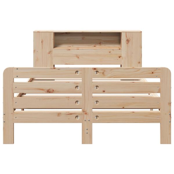 vidaXL Cadre de lit sans matelas 120x190 cm bois de pin massif