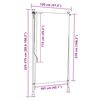 vidaXL Store roulant d'extérieur 120 x 270 cm Anthracite