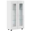 vidaXL Buffet FLORIN 55,5 x 29 x 100 cm Blanc brillant