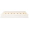 vidaXL Lit pour chien Blanc 71,5x54x9 cm Bois de pin solide