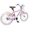 vidaXL V&eacute;lo pour Enfants 18 Pouces pour les 5-7 ans Rose clair