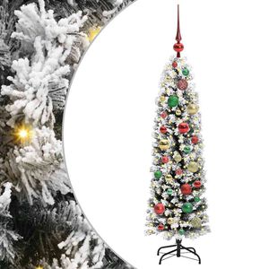 vidaXL Sapin de No&euml;l artificiel Vert 120 cm PVC et acier et plastique