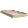 vidaXL Cadre de lit sans matelas ch&ecirc;ne sonoma 100x200 cm