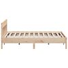 vidaXL Cadre de lit sans matelas 180x200 cm bois massif de pin