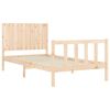 vidaXL Cadre de lit sans matelas 100x200 cm bois massif de pin