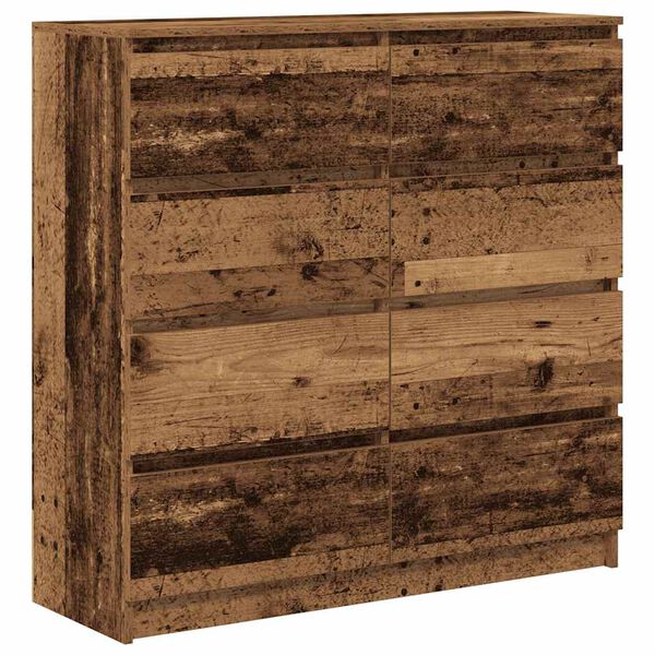 vidaXL Buffet vieux bois 100x35x99 cm bois d'ing&eacute;nierie