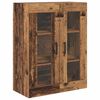 vidaXL Haut Armoire Bois Ancien 69,5 x 34 x 180 cm Bois d'ing&eacute;nierie