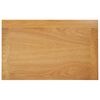 vidaXL Table d'appoint 50x32x75 cm Bois de ch&ecirc;ne massif