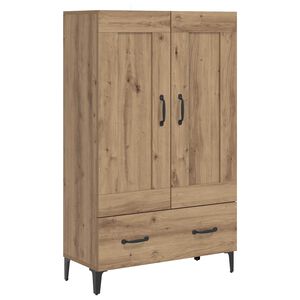 vidaXL Haut Armoire Ch&ecirc;ne artisanal 70 x 31 x 115 cm Bois d'ing&eacute;nierie
