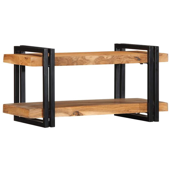 vidaXL Étagère murale 70x33x35 cm bois massif d'acacia