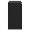 vidaXL Buffet Ch&ecirc;ne noir 70 x 35,5 x 67,5 cm Bois d'ing&eacute;nierie