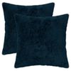 vidaXL Housse de coussin 2 pc HEERLEN Bleu marine 50 x 50 cm
