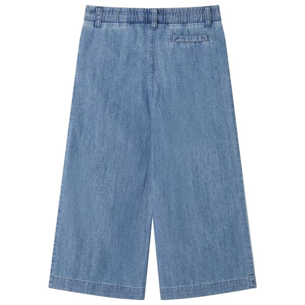 Pantalons pour enfants bleu denim 140