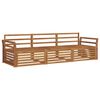 vidaXL Ensemble de canap&eacute;s d'ext&eacute;rieur 3 pc Naturel